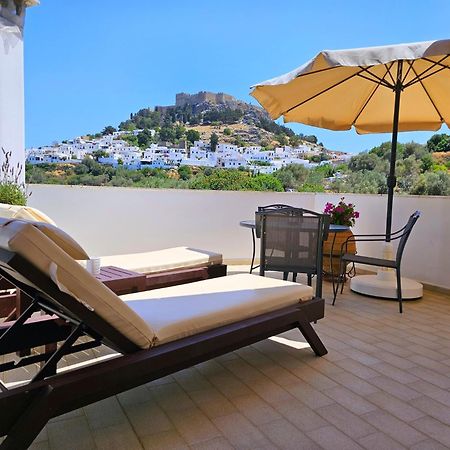 Galini View Apartments Lindos Extérieur photo