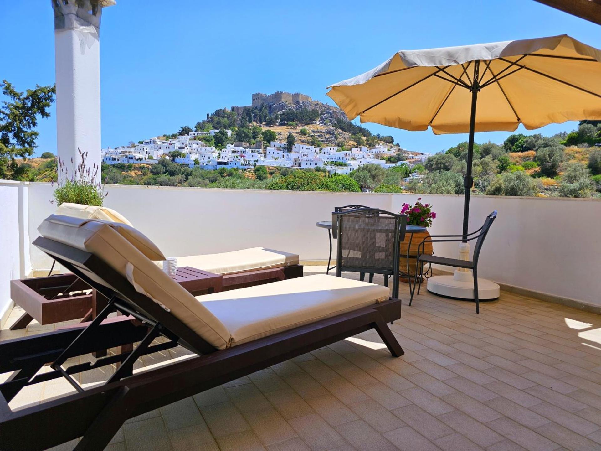 Galini View Apartments Lindos Extérieur photo