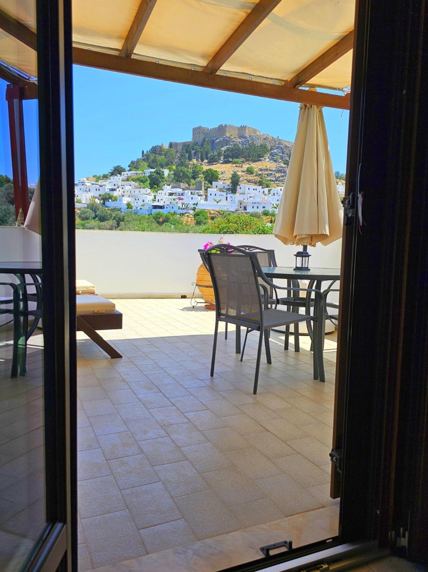 Galini View Apartments Lindos Extérieur photo