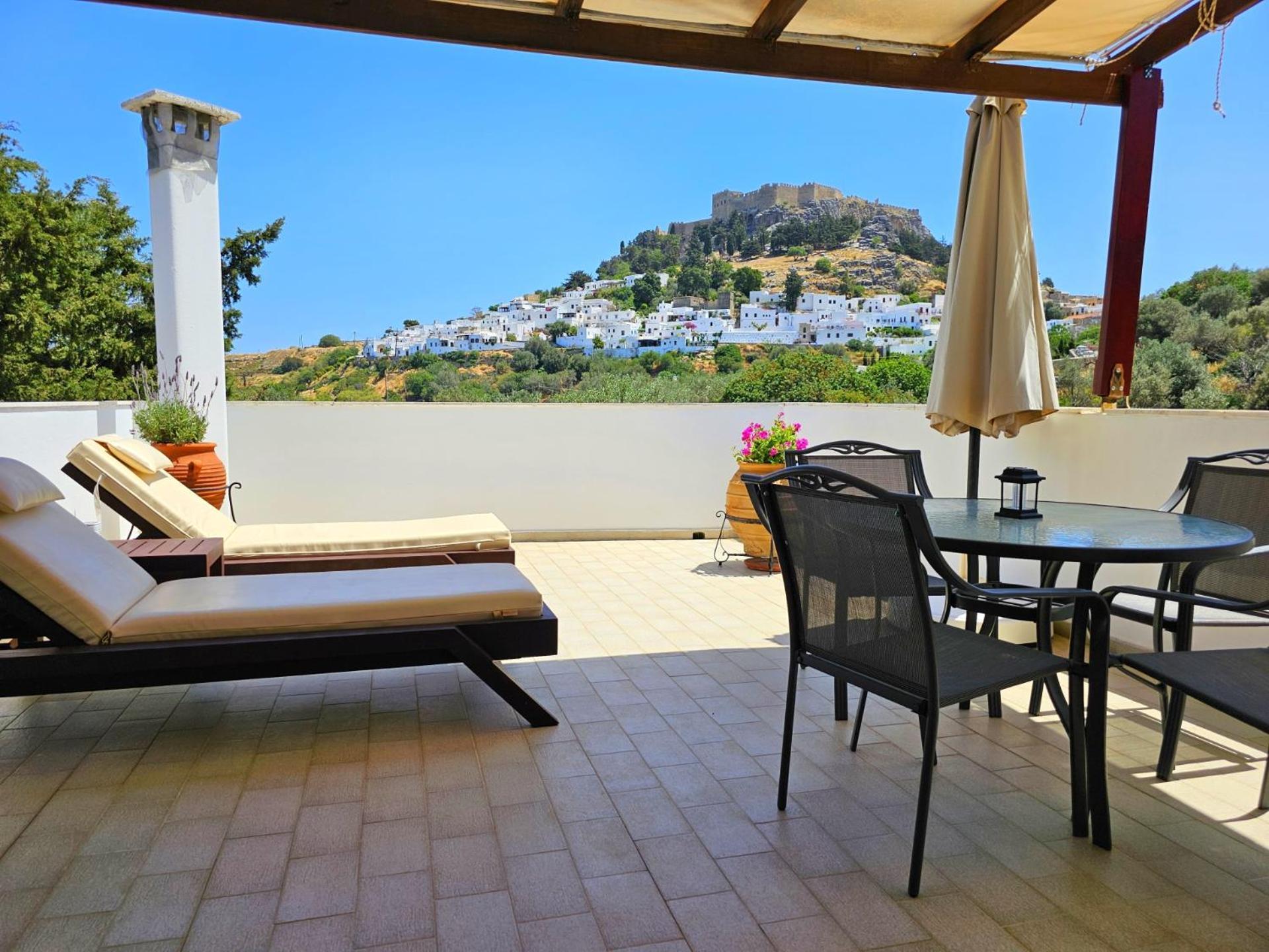 Galini View Apartments Lindos Extérieur photo