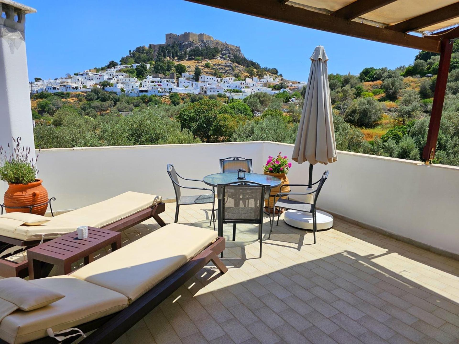 Galini View Apartments Lindos Extérieur photo