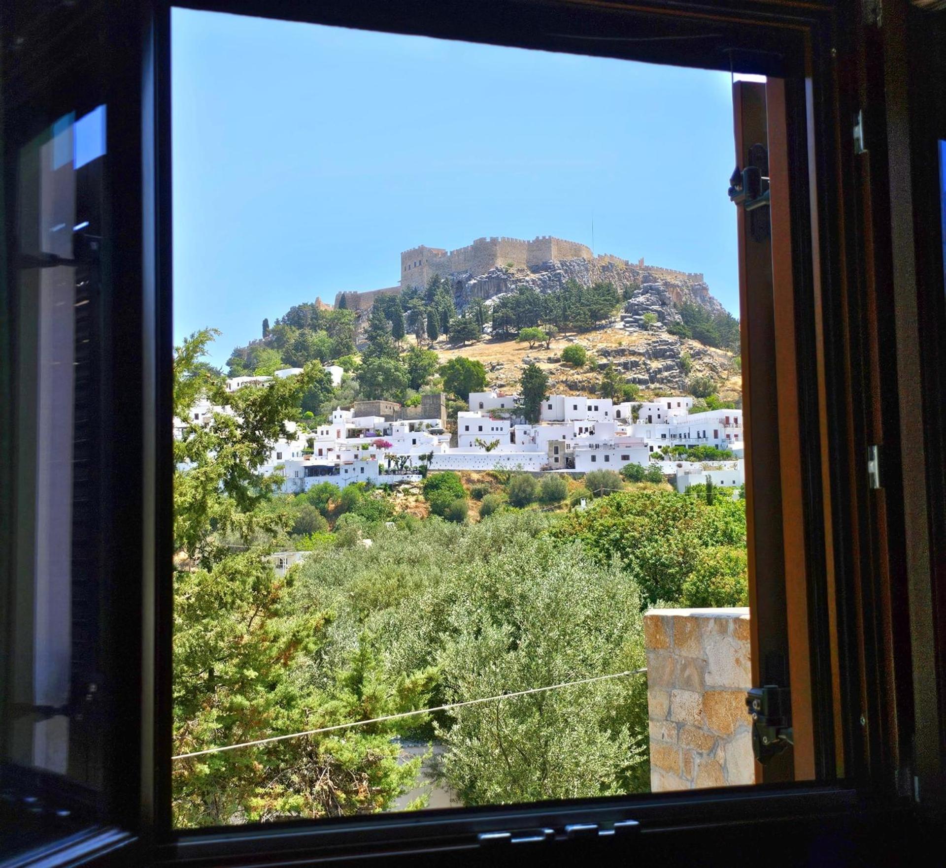 Galini View Apartments Lindos Extérieur photo