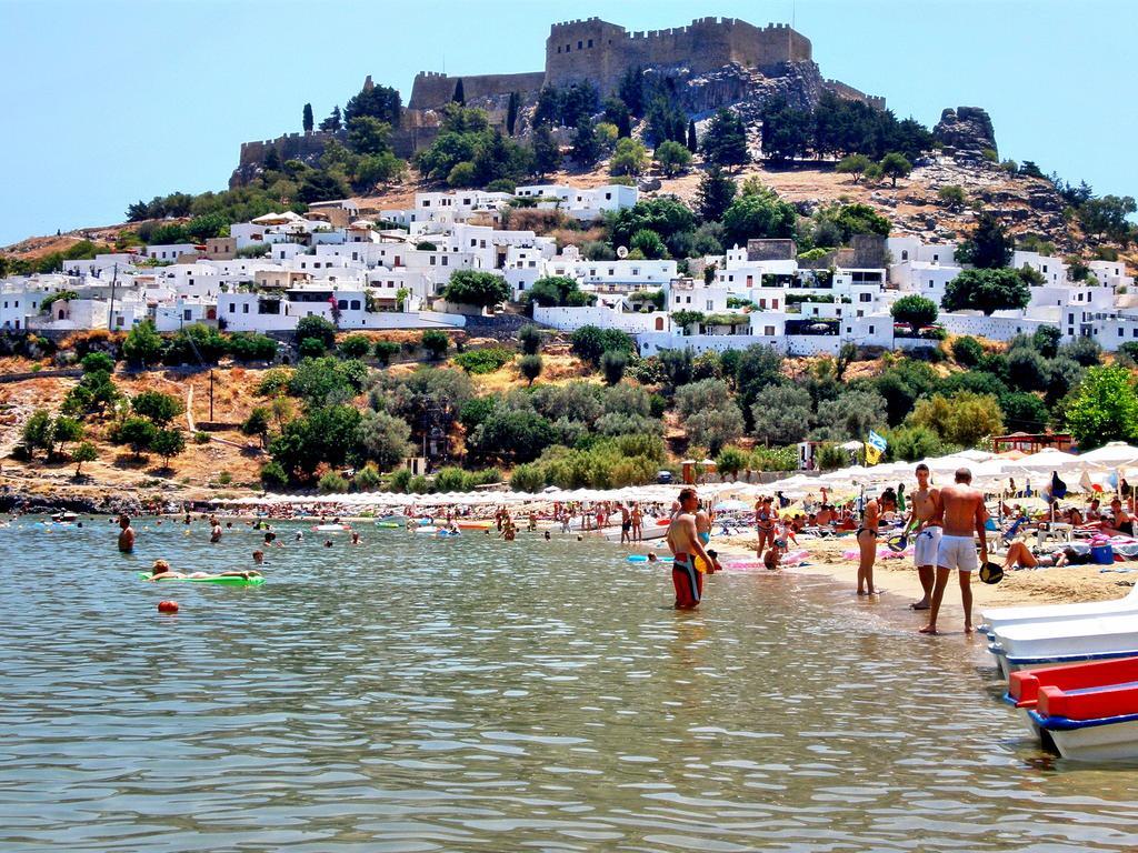 Galini View Apartments Lindos Extérieur photo